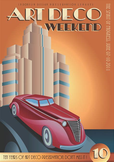 Art Deco Poster :: Behance