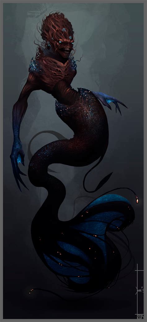 ArtStation - Scylla , the monstrous sea goddess, Dominique Gilis ...