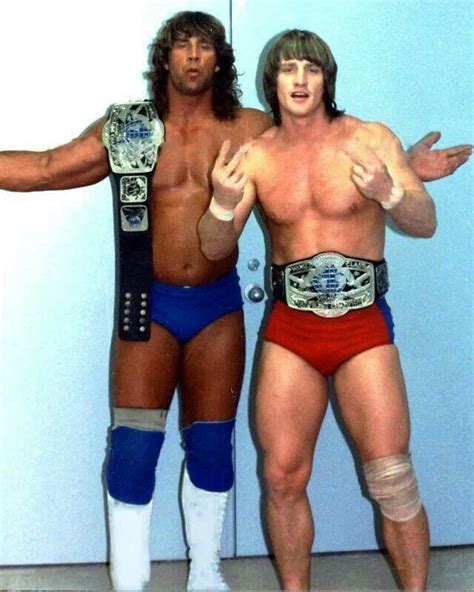 Kerry and Kevin Von Erich World Class Championship Wrestling (WCCW) Tag Team Champions Wrestling ...