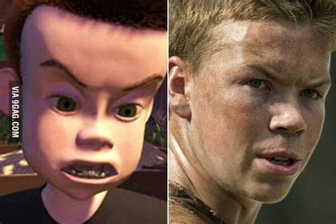 Will Poulter and Sid from toy story....Do they look the same??? - 9GAG