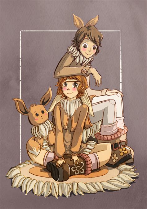 Eevee Humanized by ArtPhish on DeviantArt