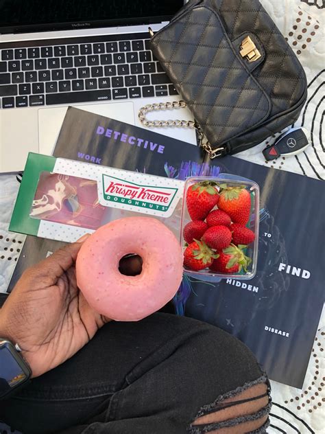 Krispy Kreme Strawberry Glazed Doughnut Review – Catching Up With Nkechi