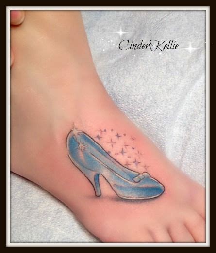 Cinderella's Slipper Tattoo - Bob at Your Flesh Tattoo in Durango, CO Flesh Tattoo, I Tattoo ...