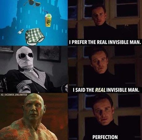 Invisible man | Marvel jokes, Funny marvel memes, Marvel funny