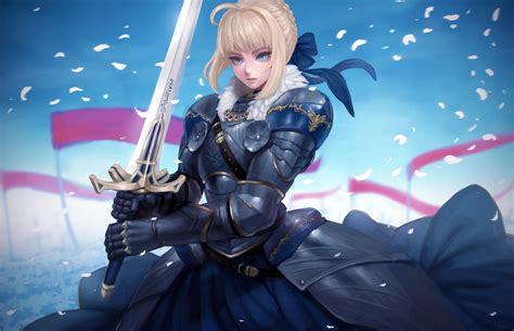 ArtStation - Fate/Stay Night : Saber "Artoria Pendragon" - A.N.H.7/ExcalVer.