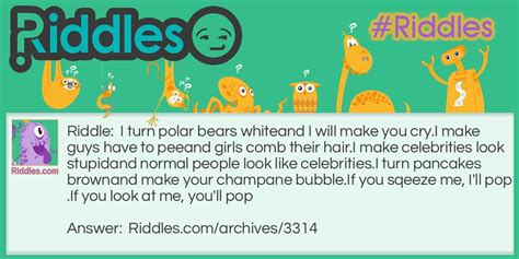 I Turn Polar Bears White - Riddles.com