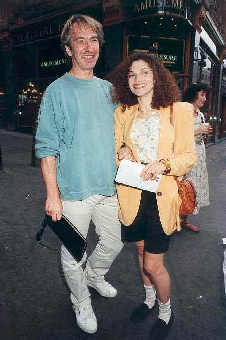 young Alan with Mary Elizabeth Mastrantonio | Alan rickman young, Alan ...