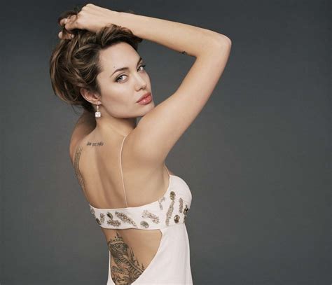 Angelina Jolie New Tattoos Designs Images 2013 | Hollywood Stars Hd Wallpapers