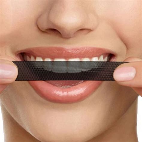 ACTIVATED CHARCOAL TEETH WHITENING WHITE STRIPS WHITENING BLEACHING STRIPS-in Teeth Whitening ...