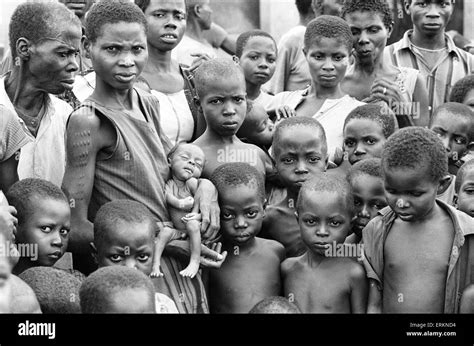 Casualties of Nigerian Civil War, also known as the Nigerian Biafran ...