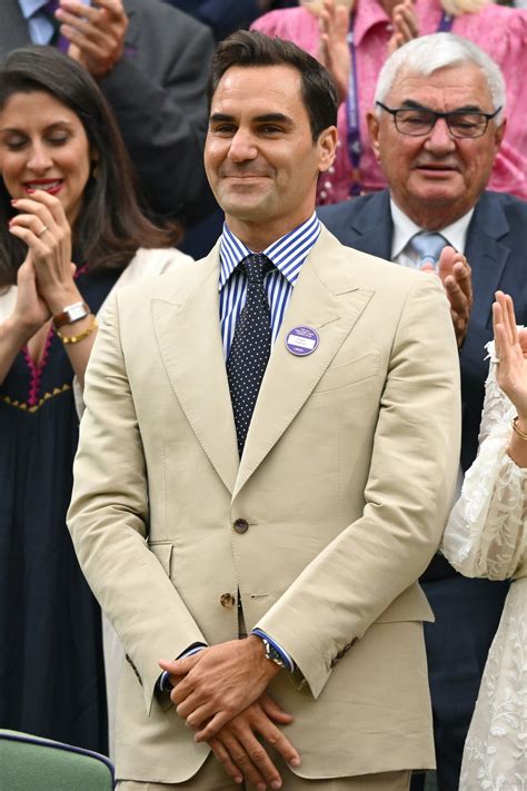 Roger Federer asiste a Wimbledon 2023 con un Rolex Sky-Dweller | GQ