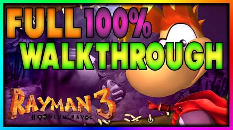 Rayman 3: Hoodlum Havoc | FULL 100% Score Walkthrough [1080p60] - YouTube