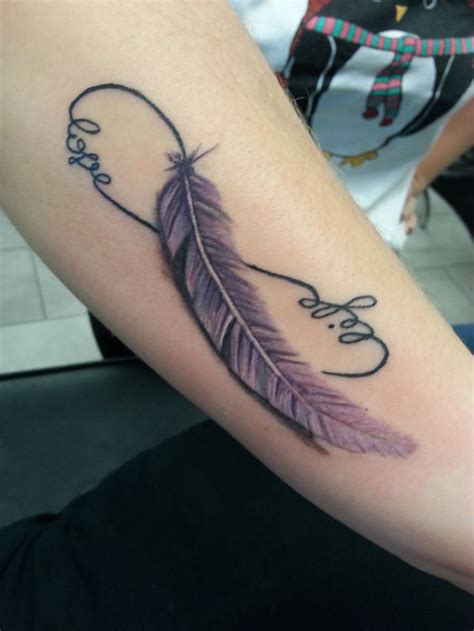 Infinity feather tattoo | Tattoos | Pinterest | Infinity tattoo designs ...