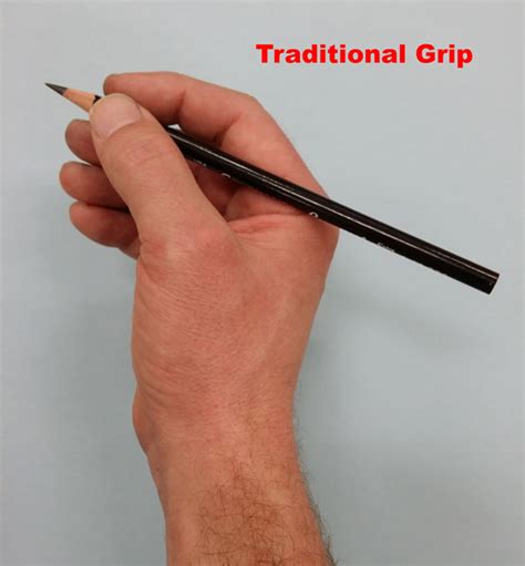 5 Grips for Holding a Pencil for Drawing - My Favorite Grip is #2