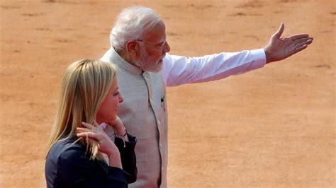 India-Italy@75 — Italian PM Meloni meets Modi & ministers on India visit
