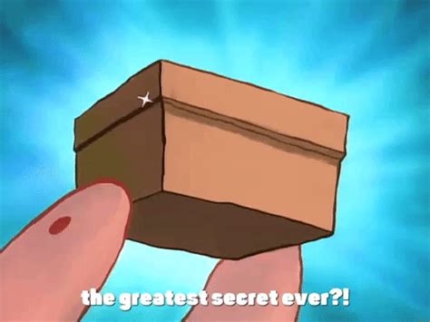 Spongebob Secret Gif