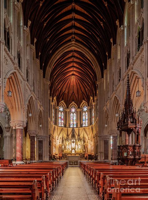 St. Colman's Cathedral, interior, Cobh, County Cork, Ireland Photograph by Karol Kozlowski - Pixels