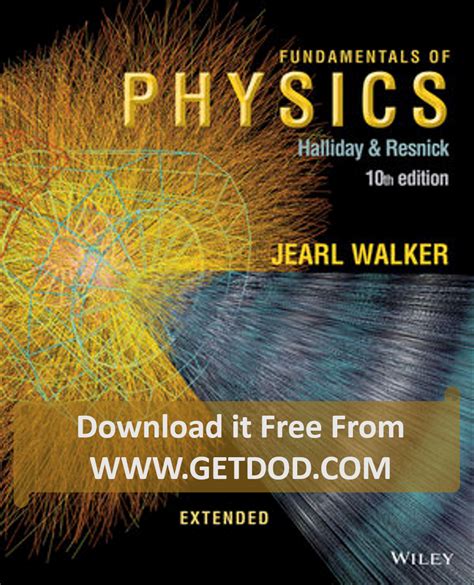 Fundamentals Of Physics By Halliday Resnick