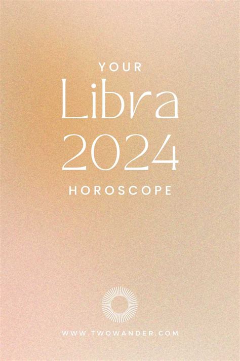 Libra 2024 Horoscope — Two Wander x Elysium Rituals