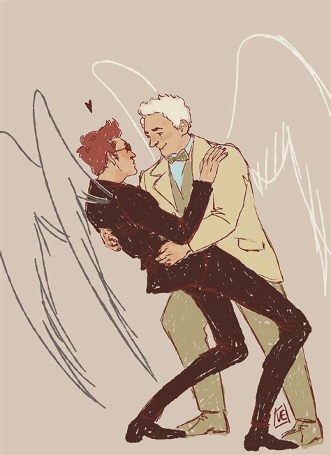 Ineffable Husbands » Fanarts | Fan art, Good omens book, Husband