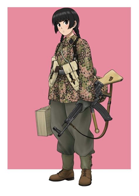 Anime Military, Military Girl, Character Concept, Character Art, Guerra Anime, Artist Humor ...