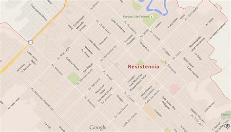 Map of Resistencia