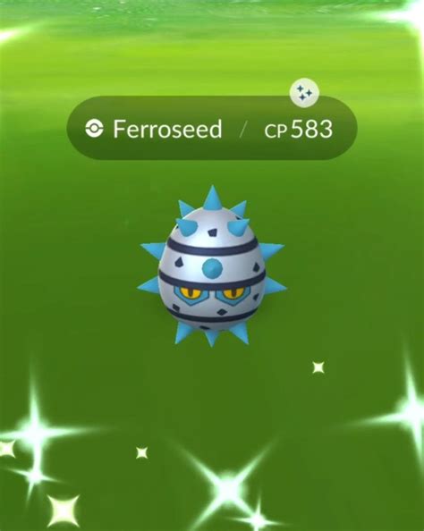 Shiny Ferroseed and Shiny Ferrothorn now available in Pokémon GO for the first time – Pokémon Blog