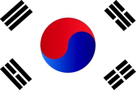 South Korea Flag Printable - Printable Word Searches