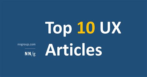 Top 10 UX Articles of 2018