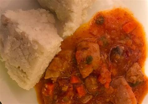 Ugali and Chicken stew Recipe by Zelma Lizzy Zuena - Cookpad