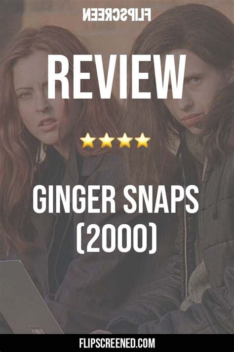 'Ginger Snaps' (2000) Film Review | Female filmmaker, Ginger snaps, How to become