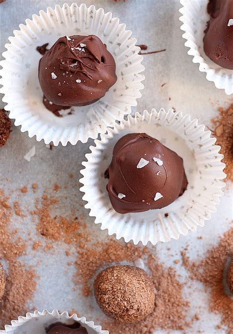 Chocolate Truffle Recipe (made with dates) - DMF