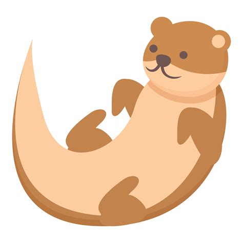 Weasel stoat icon cartoon vector. Cute animal 14297311 Vector Art at ...