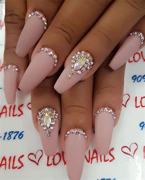 Acrylic Nail Designs With Gems Daily Nail Art And Design | Hot Sex Picture