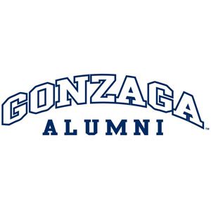 Gonzaga Alumni 100% Cotton T-Shirt - Screen-Printed | Gonzaga Alumni