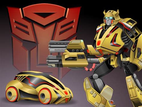 Bumblebee Fall of Cybertron-Flash avatar(ANIMATED) | Animation, Bumble ...