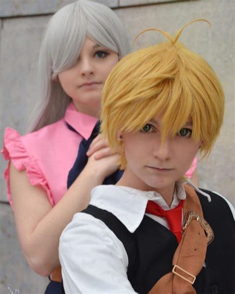 Cosplay de elizabeth y meliodas | "Los 7 Pecados Capitales" Amino