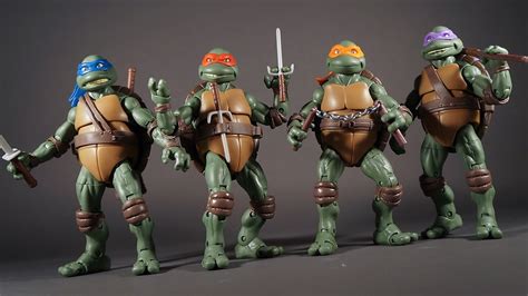 Teenage Mutant Ninja Turtles Classic Collection 1990 Movie Style Action Figure Review Classics ...