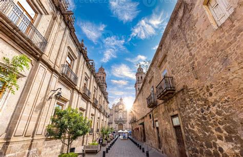 Mexico, Michoacan, Morelia, a popular tourist destination, scenic ...