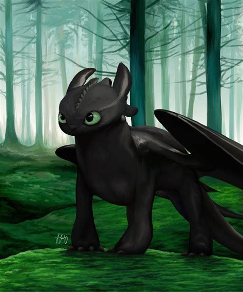 Toothless by Silverti on DeviantArt