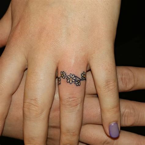 25+ Awesome Wedding finger tattoos meaning ideas in 2021