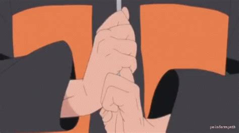 Uchiha Clan: Sasuke Fireball Jutsu Hand Signs Gif