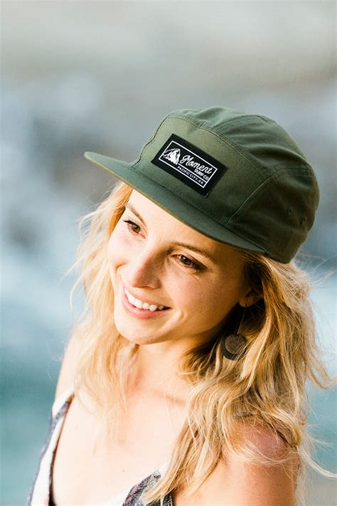 Moment PC Rock 5-Panel Hat - Army Olive | Moment Surf Company