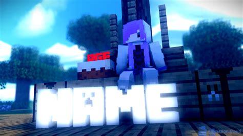 Free Minecraft Intro Template #54 [寂寞Lonely] | Animation Cloud