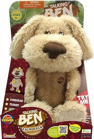 Talking Ben The Dog Plush Toy - ToyWalls