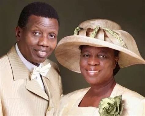 Pastor Enoch Adeboye celebrates wife, Pastor Folu at 73