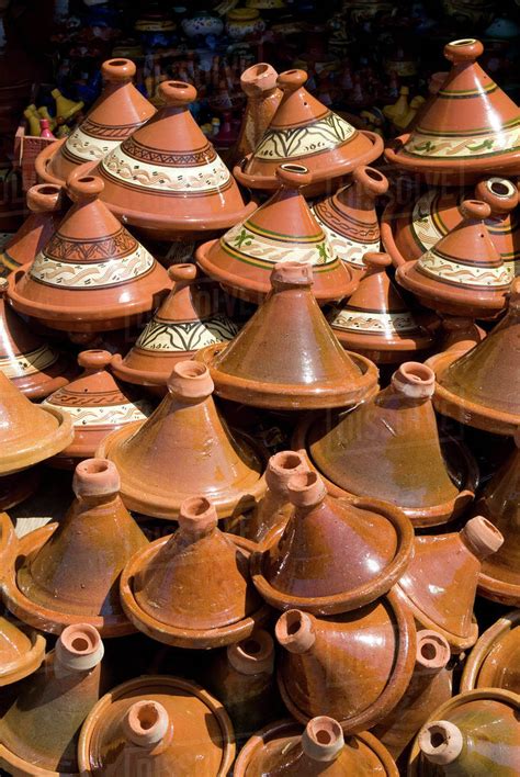 Traditional tagine pots - Stock Photo - Dissolve