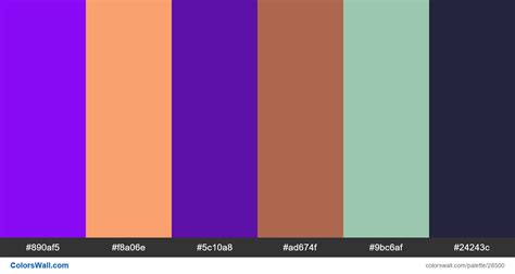 Dashboard design creative web ui colors palette | ColorsWall
