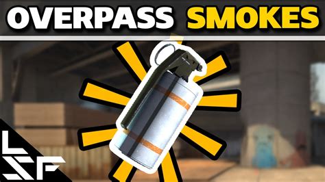 MUST KNOW OVERPASS SMOKES - CS:GO Smoke Tutorial - YouTube