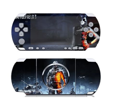 Battle 118 Vinyl Skin Sticker Protector for Sony PSP 3000 skins Stickers for PSP3000-in Stickers ...